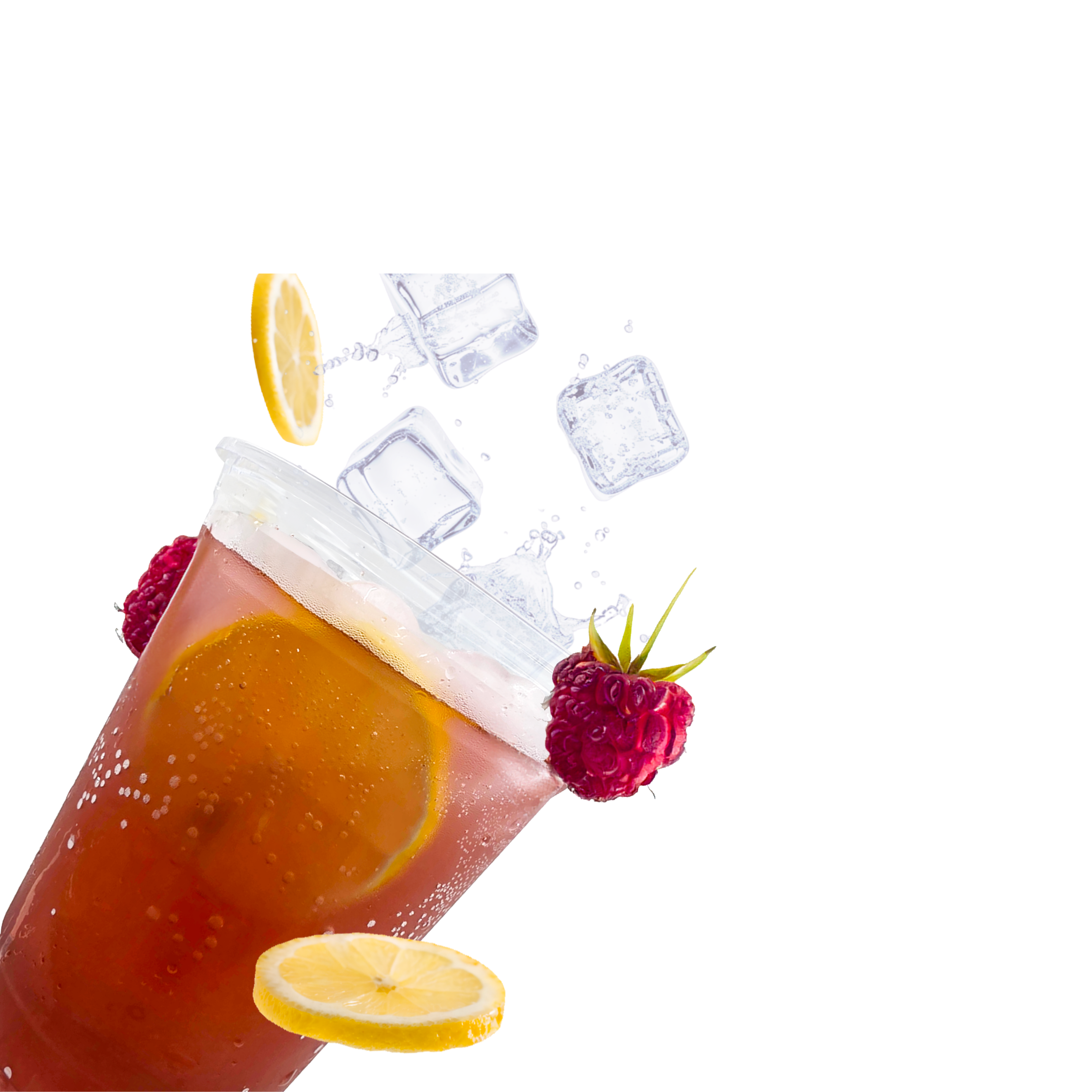 Raspberry Yuzu Fizz